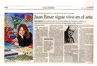 Al cumplirse 120 años del nacimiento del genial creador: Juan Emar sigue vivo en el arte.  [artículo] Maureen Lennon Zaninovic