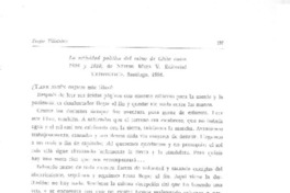 La actividad del reino de Chile entre 1806-1810  [artículo] Sergio Villalobos.