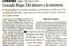 Gonzalo Rojas : Del descaro a la inocencia  [artículo]