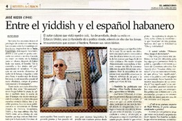 Entre el yiddish y el español habanero  [artículo] Beatriz Berger.