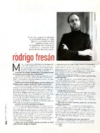 Rodrigo Fresán  [artículo] C.D.T.