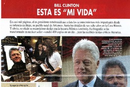 Bill Clinton esta es "Mi vida"  [artículo] María de los Angeles González.