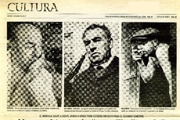 Llevan al teatro la "guerrilla literaria" entre Neruda, de Rokha y Huidobro.  [artículo] Rodrigo Miranda.