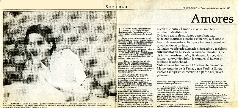 Amores violentos  [artículo] Ximena Chávez Velásquez.