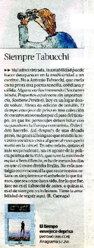 Siempre Tabucchi  [artículo] Roberto Careaga C.