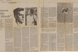 "El Wittgenstein maduro sólo ofrece un método"  [artículo] Pedro Gandolfo G.