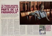 "El Premio Nacional de Literatura es parte de la farandula"  [artículo] Sonia Lira.