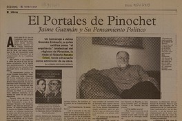 El Portales de Pinochet  [artículo] Andres González Schain.
