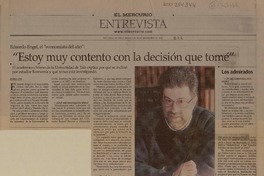 "Estoy muy contento con la decisión que tomé"  [artículo] Ricardo Leiva.