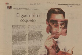 El guerrillero coqueto  [artículo]Rafael Gumucio.
