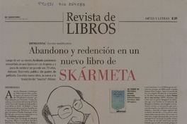 Abandono y redención en un nuevo libro de Skármeta  [artículo] Constanza Rojas V.