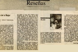 Recuento de la mujer gusano  [artículo] Luis Vargas Saavedra.