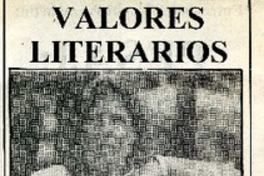 Valores literarios  [artículo] Gil Sinay.