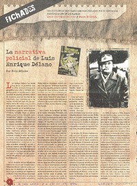 La narrativa policial de Luis Enrique Délano  [artículo] Poli Délano.