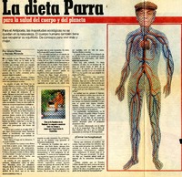 La dieta Parra  [artículo] Gloria Pérez <y> Hernán Miranda.