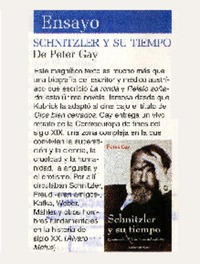 Schnitzler y su tiempo.  [artículo] Vicente Lastra.