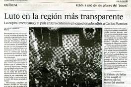 Luto en la región más transparente  [artículo] Salvador camarena.