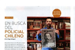 En busca del policial chileno  [artículo] Diego Zúñiga.