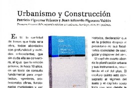 Urbanismo y construcción  [artículo]