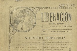 Liberación De la Academia Literaria del Liceo de Niñas.