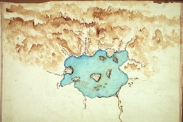 Croquis del Lago Ranco, Provincia de Valdivia, 1830.
