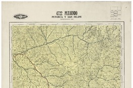 Putaendo Petorca y San Felipe [material cartográfico] : Instituto Geográfico Militar de Chile.