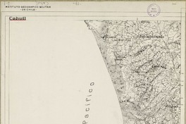 Cahuil  [material cartográfico] Instituto Geográfico Militar de Chile.