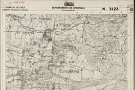 Codegua Departamento de Rancagua [material cartográfico] : Ejército de Chile. Instituto Geográfico Militar.