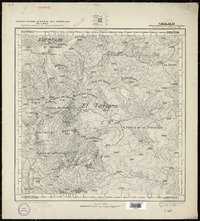 Chalaco Departamento de Ligua y Putaendo [material cartográfico] : Estado Mayor Jeneral del Ejército de Chile. Departamento de Levantamiento.