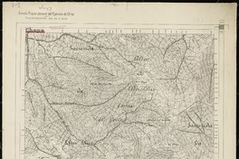 Chapa [mapa] Estado Mayor Jeneral del Ejército de Chile. Departamento de la Carta.