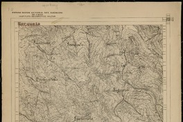 Horqueta  [material cartográfico] Estado Mayor General del Ejército de Chile. Instituto Geográfico Militar.