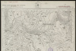 Laguna de Copin Departamentos de Putaendo y San Felipe [material cartográfico] : Estado Mayor Jeneral del Ejército de Chile. Departamento de Levantamiento.