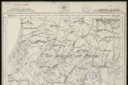 Larraín Alcalde Departamento de San Fernando [material cartográfico] : República de Chile. Instituto Geográfico Militar.