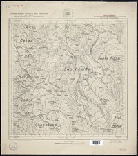 Los Quilos Departamentos de Santiago y Los Andes [material cartográfico] : Estado Mayor Jeneral del Ejército de Chile. Departamento de Levantamiento.