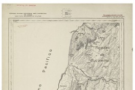Majadas de Bucalemu Departamento de San Antonio [material cartográfico] : Estado Mayor General del Ejército de Chile. Instituto Geográfico Militar.