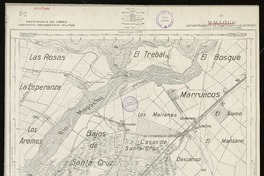 Malloco Departamento de Santiago y La Victoria [material cartográfico] : República de Chile. Instituto Geográfico Militar.