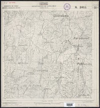 Paredones Departamento de Santa Cruz [material cartográfico] : Ejército de Chile. Instituto Geográfico Militar.