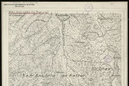 San Antonio de Petrel  [material cartográfico] Instituto Geográfico Militar de Chile.