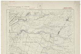 Santa Rita Departamento de Talca [material cartográfico] : Estado Mayor Jeneral del Ejército de Chile. Departamento de Levantamiento.