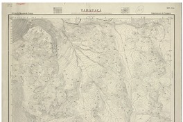Tarapacá Departamento de Tarapacá [material cartográfico] : Oficina de Mensura de Tierras ; topógrafo M. Rodríguez.