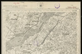 Villa Prat Departamento de Lontué [material cartográfico] : Estado Mayor Jeneral del Ejército de Chile. Departamento de Levantamiento.