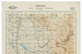 Rancagua Maipo Rancagua Caupolicán [material cartográfico] : Instituto Geográfico Militar de Chile.