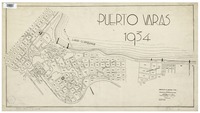 Puerto Varas 1934  [material cartográfico] Asociación de Aseguradores de Chile.