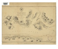 Canal Oeste Chile : Canales de Patagonia [material cartográfico] : Levantado por el Comandante D. Carlo de Amezaga i Oficiales de la Corbeta italiana "Caracciolo".