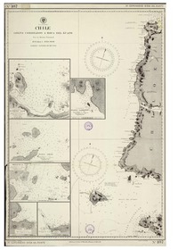 Chile Golfo Coronados a Boca del Guafo [material cartográfico] : Por la Marina Nacional ; Grabado por H. Sullivan i J. Alvarez.