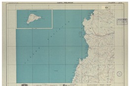 Caldera 2771 : carta preliminar [material cartográfico] : Instituto Geográfico Militar de Chile.