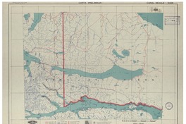 Canal Beagle 5469 : carta preliminar [material cartográfico] : Instituto Geográfico Militar de Chile.