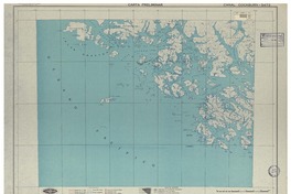 Canal Cockburn 5473 : carta preliminar [material cartográfico] : Instituto Geográfico Militar de Chile.