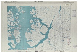 Isla Magdalena 4473 : carta preliminar [material cartográfico] : Instituto Geográfico Militar de Chile.