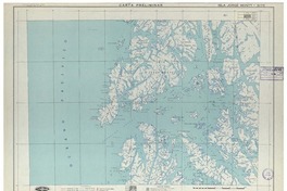 Isla Jorge Montt 5175 : carta preliminar [material cartográfico] : Instituto Geográfico Militar de Chile.